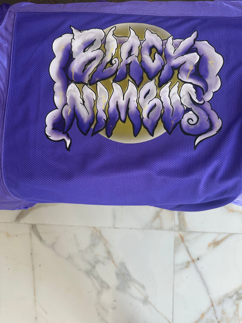Black Nimbus BN The Moment Cropped Jersey: Purple Edition